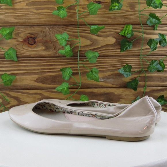 GOLD TOE Size 8 Ballet Beige Synthetic Medium (B, M) Slip On Women - Picture 8 of 13
